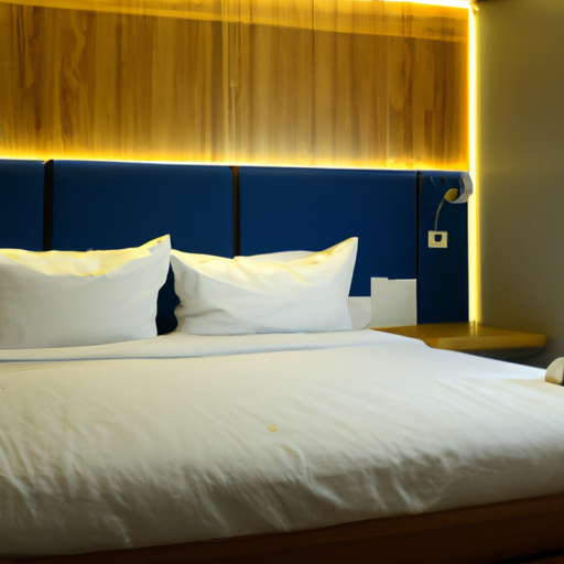 3. חדר מלון בוטיק נעים בבאטומי, המציע שילוב של נוחות ויוקרה.